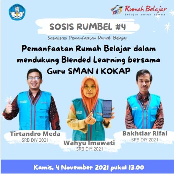 SOSIS RUMBEL #4, Berbagi dengan Guru SMAN 1 Kokap, Kulon Progo
