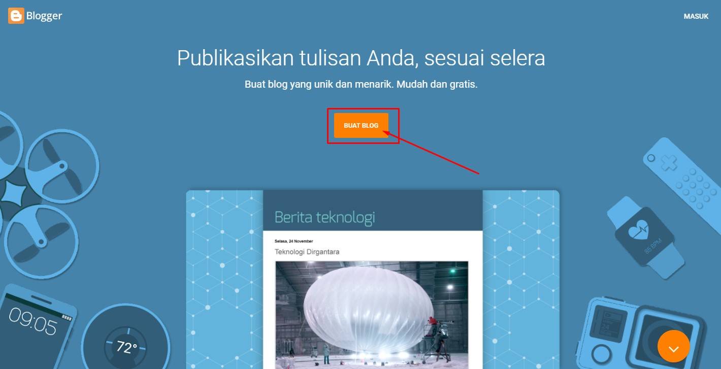 Membuat Postingan atau Halaman pada Blogger