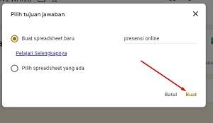 Membuat Google Form