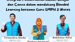 SOSIS RUMBEL #5, Berbagi Dengan Guru SMPN 2 Wates, Kulon Progo
