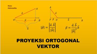 Proyeksi Ortogonal Vektor
